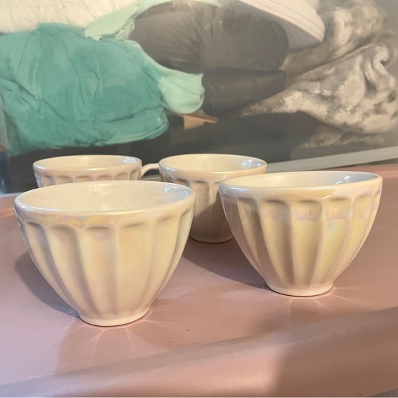 Anthropologie Home Luster Latte Mermaid Mug Bundle (4pc) - Picture 4 of 7